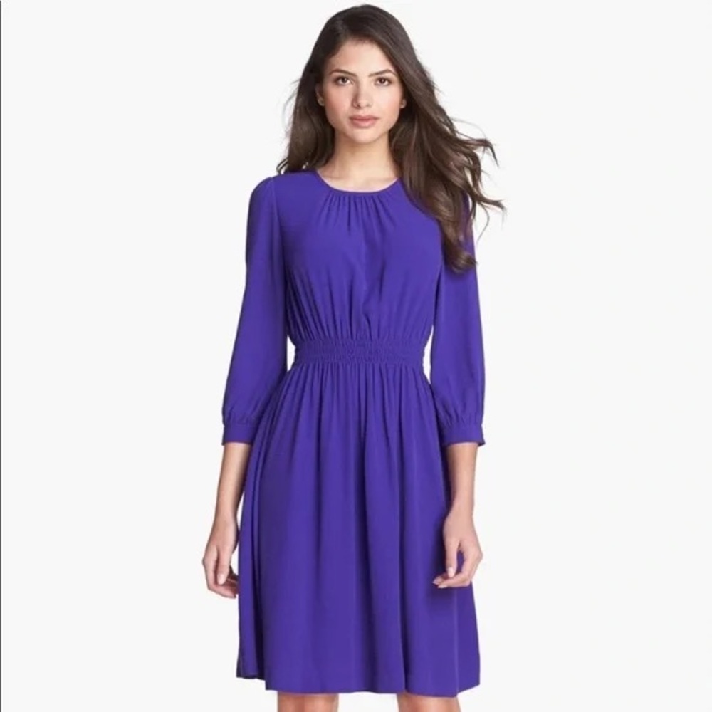 NWT Kate Spade Purple Zari Dress (Size 2)